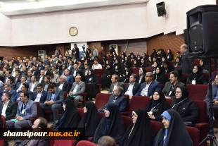 آغاز به کار اجلاس رؤسای دانشکده‌ها و آموزشکده‌های دانشگاه ملی مهارت سراسر کشور و آیین تجلیل از سرآمدان آموزشی دانشگاه با حضور مقامات دولتی و مسئولین دانشگاهی، در دانشکده شریعتی تهران 8