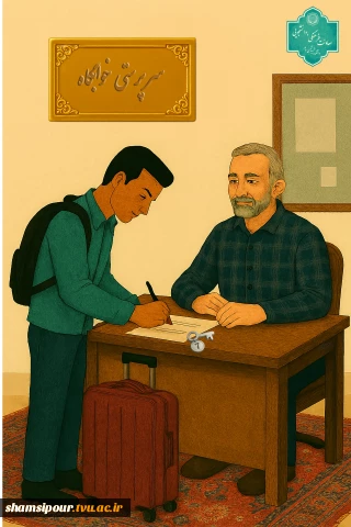 دستورالعمل  تسویه حساب  جهت خروج از خوابگاه و وظایف سرپرستان