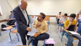 بازدید مسئولان نظارت و ارزیابی و تضمین کیفیت دانشگاه ملی مهارت از روند برگزاری امتحانی پایان ترم تحصیلی ۰۳۲ دانشکده شهید شمسی پور 8