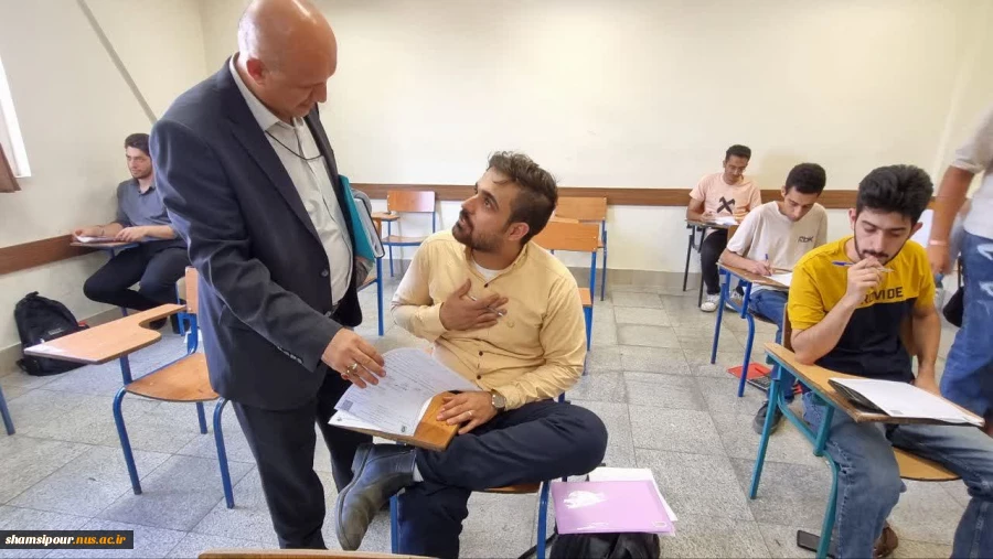 بازدید مسئولان نظارت و ارزیابی و تضمین کیفیت دانشگاه ملی مهارت از روند برگزاری امتحانی پایان ترم تحصیلی ۰۳۲ دانشکده شهید شمسی پور 8