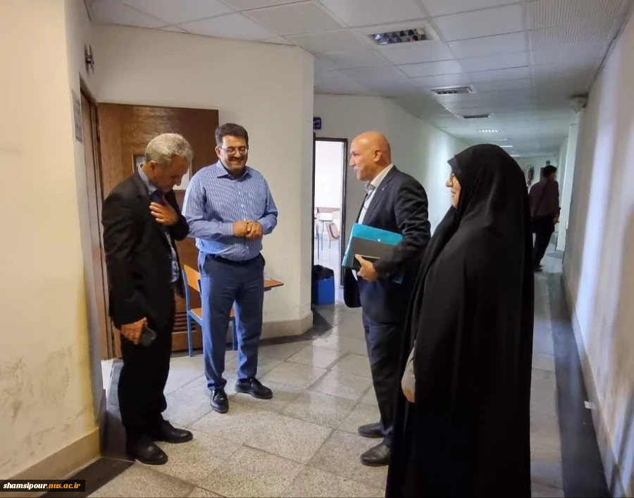 بازدید مسئولان نظارت و ارزیابی و تضمین کیفیت دانشگاه ملی مهارت از روند برگزاری امتحانی پایان ترم تحصیلی ۰۳۲ دانشکده شهید شمسی پور 10