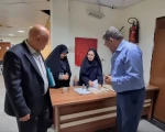 بازدید مسئولان نظارت و ارزیابی و تضمین کیفیت دانشگاه ملی مهارت از روند برگزاری امتحانی پایان ترم تحصیلی ۰۳۲ دانشکده شهید شمسی پور 12