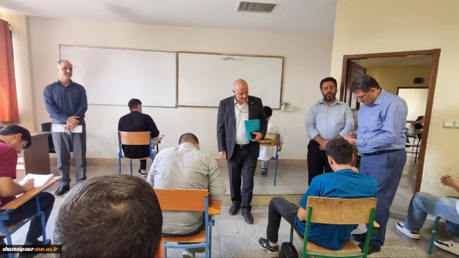 بازدید مسئولان نظارت و ارزیابی و تضمین کیفیت دانشگاه ملی مهارت از روند برگزاری امتحانی پایان ترم تحصیلی ۰۳۲ دانشکده شهید شمسی پور 14