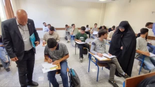 بازدید مسئولان نظارت و ارزیابی و تضمین کیفیت دانشگاه ملی مهارت از روند برگزاری امتحانی پایان ترم تحصیلی ۰۳۲ دانشکده شهید شمسی پور 21