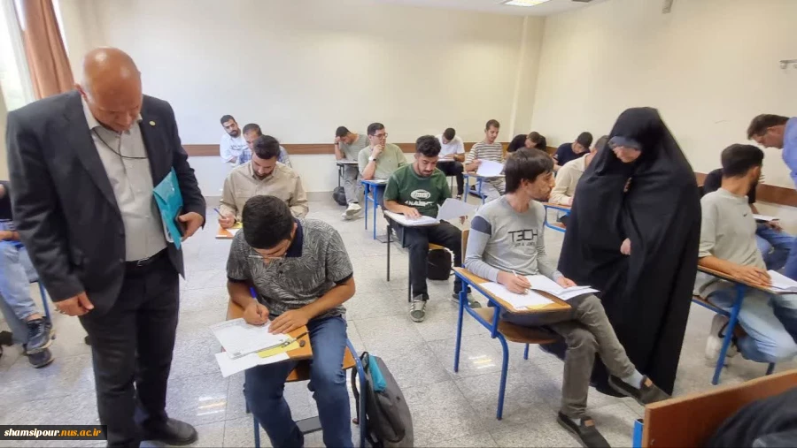 بازدید مسئولان نظارت و ارزیابی و تضمین کیفیت دانشگاه ملی مهارت از روند برگزاری امتحانی پایان ترم تحصیلی ۰۳۲ دانشکده شهید شمسی پور 21