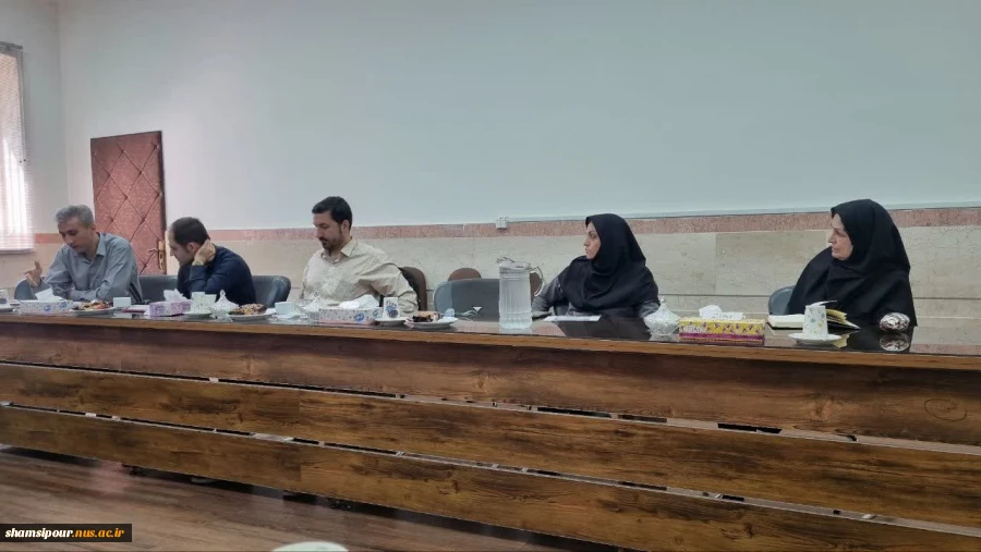 برگزاری هفتادمین جلسه کمیته منتخب آموزشی با محوریت برنامه ریزی نیمسال اول 1404 ( ترم 041) دانشکده شهید شمسی‌پور 5