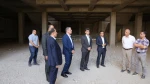 بازدید رئیس دانشگاه ملی مهارت از پروژه در حال ساخت آموزشکده دختران کاشان 4