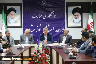 با حضور رئیس دانشگاه ملی مهارت صورت گرفت؛
آیین تکریم رئیس پیشین و معارفه سرپرست جدید آموزشکده پسران شهیدچمران اهواز_واحداستانی خوزستان 4