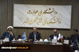 با حضور ریاست دانشگاه برگزار شد؛
جلسه هیئت رئیسه دانشگاه ملی مهارت با حضور روسای دانشکده‌ها و آموزشکده‌های واحد استانی خراسان رضوی 2