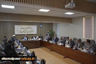 با حضور ریاست دانشگاه برگزار شد؛
جلسه هیئت رئیسه دانشگاه ملی مهارت با حضور روسای دانشکده‌ها و آموزشکده‌های واحد استانی خراسان رضوی 3