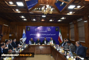 نشست مشترک اعضای کمیسیون آموزش و تحقیقات مجلس شورای اسلامی و هیئت رئیسه دانشگاه ملی مهارت/ حمایت کمیسیون از دانشگاه ملی مهارت برای عضویت در شورای عالی آموزش و تربیت فنی، حرفه‌ای و مهارتی 12