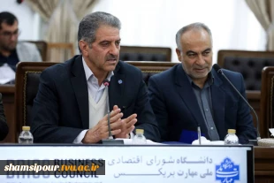 درنهمین جلسه شورای عالی آموزش و تربیت فنی، حرفه‌ای و مهارتی به ریاست دکتر عارف معاون اول رئیس جمهور؛
اهداف و برنامه‌های دانشگاه ملی مهارت در عرصه‌های داخلی و خارحی توسط دکتر زمانی تشریح شد. 4