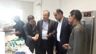 بازدید مسئولان دانشگاه ملی مهارت از سلف‌سرویس دانشکده شهید شمسی‌پور 3