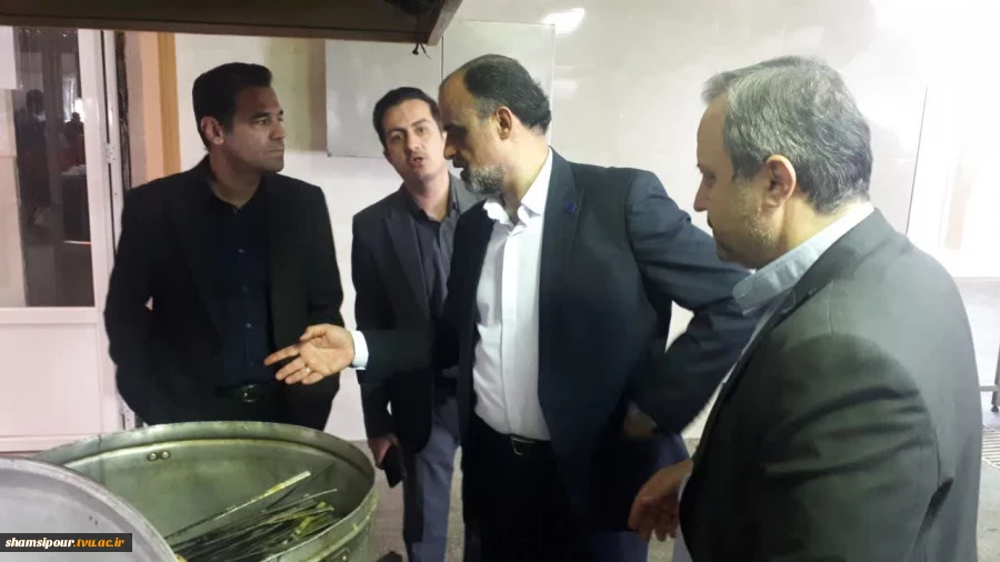 بازدید مسئولان دانشگاه ملی مهارت از سلف‌سرویس دانشکده شهید شمسی‌پور 6