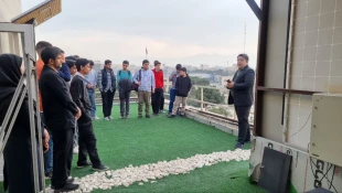 بازدید دانش‌آموزان هنرستان و دبیرستان تیزهوشان علامه حلی ۲ (سمپاد)  در سومین روز از هفته کارآفرینی از دانشکده شهید شمسی پور 3