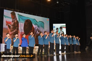 با حضور مقامات کشوری، لشکری، خانواده‌های معظم شهدا و دانشجویان برگزار شد؛
آیین گرامی‌داشت سالگرد شهادت سرلشکر شهید حسن طهرانی مقدم و یادواره ۳۱۱ دانشجوی شهید دانشگاه ملی مهارت 11