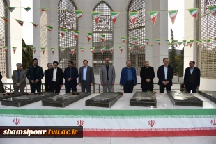 با حضور مقامات کشوری، لشکری، خانواده‌های معظم شهدا و دانشجویان برگزار شد؛
آیین گرامی‌داشت سالگرد شهادت سرلشکر شهید حسن طهرانی مقدم و یادواره ۳۱۱ دانشجوی شهید دانشگاه ملی مهارت 22