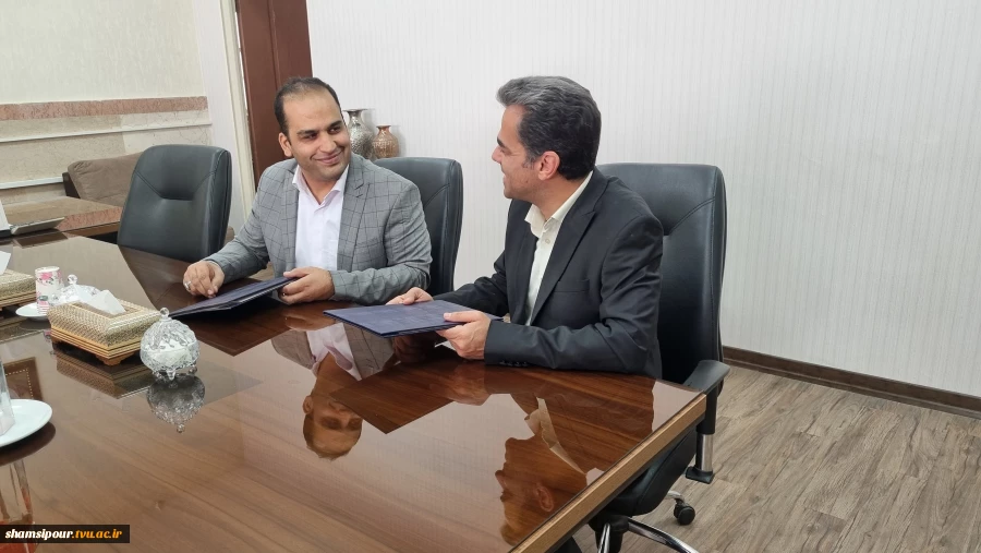 امضای تفاهم‌نامه همکاری میان دانشکده شهید شمسی‌پور و شرکت دانش‌بنیان گیلسا به مناسبت هفته کارآفرینی 7