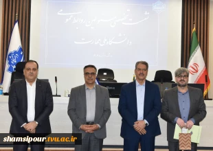 با حضور مشاور وزیر و مدیرکل حوزه وزارتی و روابط عمومی وزارت عتف و رئیس دانشگاه ملی مهارت صورت گرفت؛
معرفی روابط عمومی‌های برتر سال ۱۴۰۳دانشگاه ملی مهارت 4