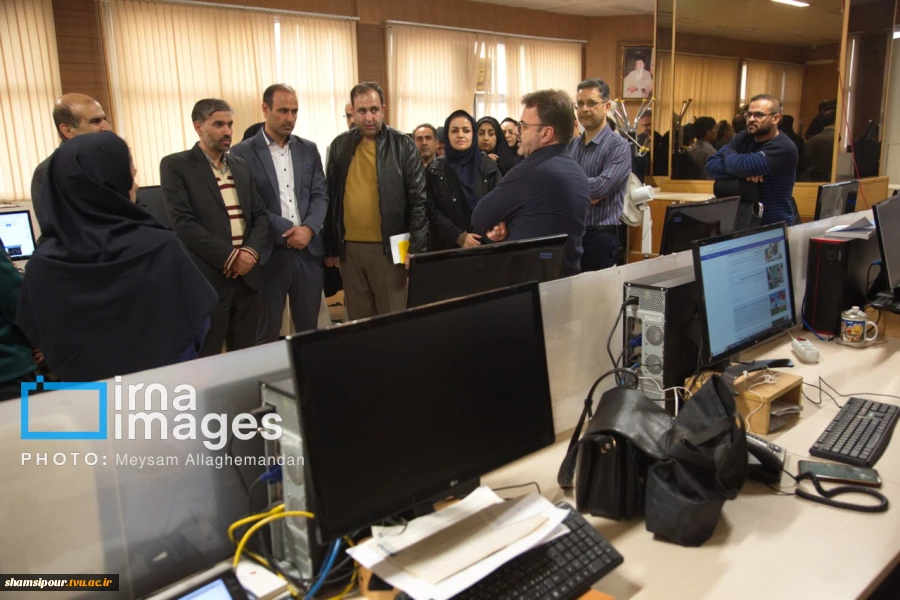 بازدید مسئولین روابط عمومی ۳۱ واحد استانی دانشگاه ملی مهارت از خبرگزاری جمهوری اسلامی(ایرنا) 6