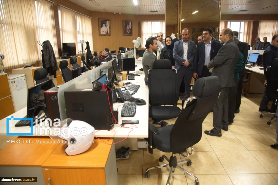 بازدید مسئولین روابط عمومی ۳۱ واحد استانی دانشگاه ملی مهارت از خبرگزاری جمهوری اسلامی(ایرنا) 8