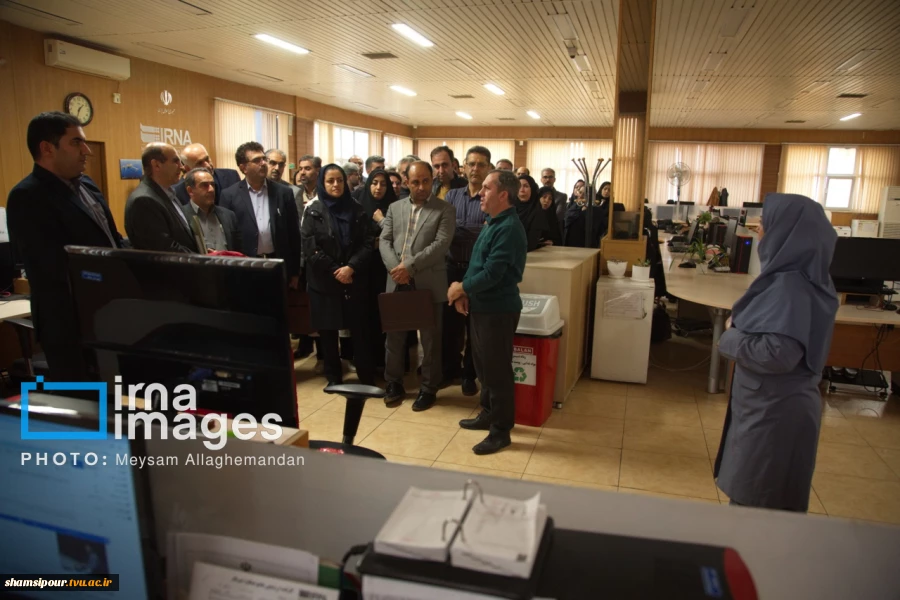 بازدید مسئولین روابط عمومی ۳۱ واحد استانی دانشگاه ملی مهارت از خبرگزاری جمهوری اسلامی(ایرنا) 17