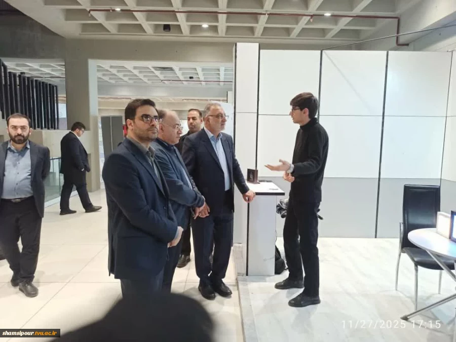 حضور شرکت دانش‌بنیان توسعه فناوری اپتیک نیرو از واحدهای فناور مستقر در مرکز رشد دانشکده شهید شمسی پور در نمایشگاه سازمان فناوری‌های نوین و نوآوری شهری و نمایشگاه دستاوردهای شرکت‌های دانش‌بنیان 2