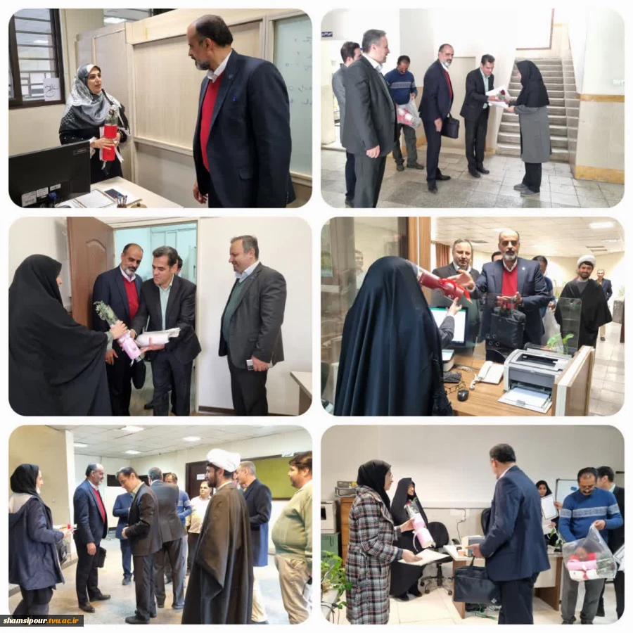 تقدیر از همکاران خانم به مناسبت ولادت حضرت فاطمه زهرا(س) در دانشکده شهید شمسی‌پور
 2