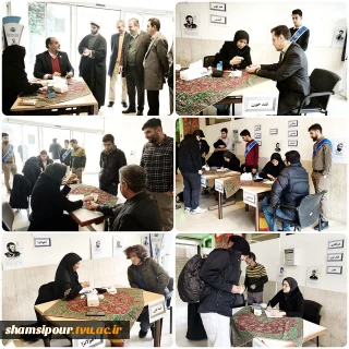 برگزاری برنامه غربالگری سلامت به مناسبت روز دانشجو