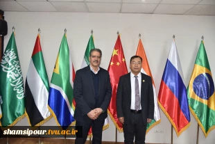 میزبانی از رئیس کارگروه توسعه مهارت فناوری‌های کاربردی و نوآوری بریکس در دانشگاه ملی مهارت 4