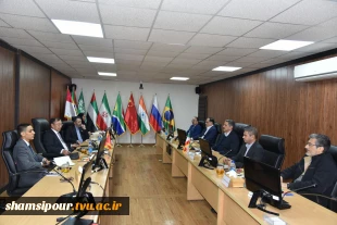 میزبانی از رئیس کارگروه توسعه مهارت فناوری‌های کاربردی و نوآوری بریکس در دانشگاه ملی مهارت 9