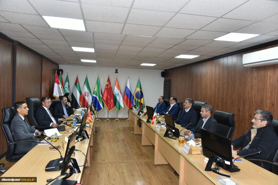 میزبانی از رئیس کارگروه توسعه مهارت فناوری‌های کاربردی و نوآوری بریکس در دانشگاه ملی مهارت 9