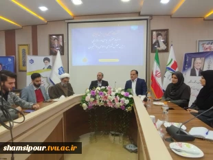 دستیار سیاسی و رسانه‌ای رئیس مجلس شورای اسلامی در گفت‌وگو با دانشجویان دانشگاه ملی ‌مهارت :
دانشجویان با ارائه پژوهش کاربردی، در اصلاح ساختار قانون‌گذاری و بودجه‌ریزی دانشگاه‌ها نقش‌آفرین باشند 2