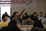 بازدید انجمن علمی دانشکده شمسی‌پور از برنامه‌های انجمن علمی دانشکده شریعتی 2