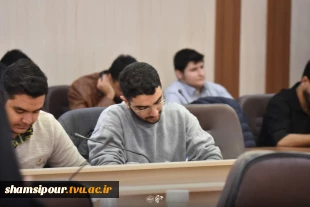 بازدید انجمن علمی دانشکده شمسی‌پور از برنامه‌های انجمن علمی دانشکده شریعتی 5