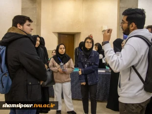بازدید انجمن علمی دانشکده شمسی‌پور از برنامه‌های انجمن علمی دانشکده شریعتی 6
