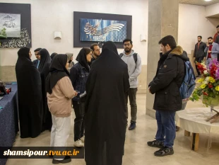 بازدید انجمن علمی دانشکده شمسی‌پور از برنامه‌های انجمن علمی دانشکده شریعتی 7