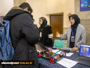 بازدید انجمن علمی دانشکده شمسی‌پور از برنامه‌های انجمن علمی دانشکده شریعتی 9