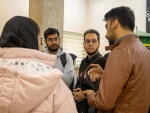 بازدید انجمن علمی دانشکده شمسی‌پور از برنامه‌های انجمن علمی دانشکده شریعتی 13