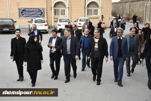 بازدید رئیس دانشگاه ملی مهارت از آموزشکده دختران سنندج 2