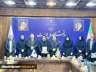 تقدیر از عضو هیأت علمی دانشکده شهید شمسی‌پور به‌عنوان مجری طرح برگزیده صنعتی وزارت علوم، تحقیقات و فناوری 2