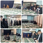 برگزاری مراسم معنوی نیمه شعبان به همت کانون قرآن و عترت و بسیج کارکنان در دانشکده شهید شمسی پور 2