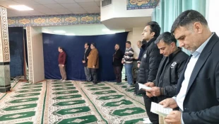 برگزاری مراسم معنوی نیمه شعبان به همت کانون قرآن و عترت و بسیج کارکنان در دانشکده شهید شمسی پور 6