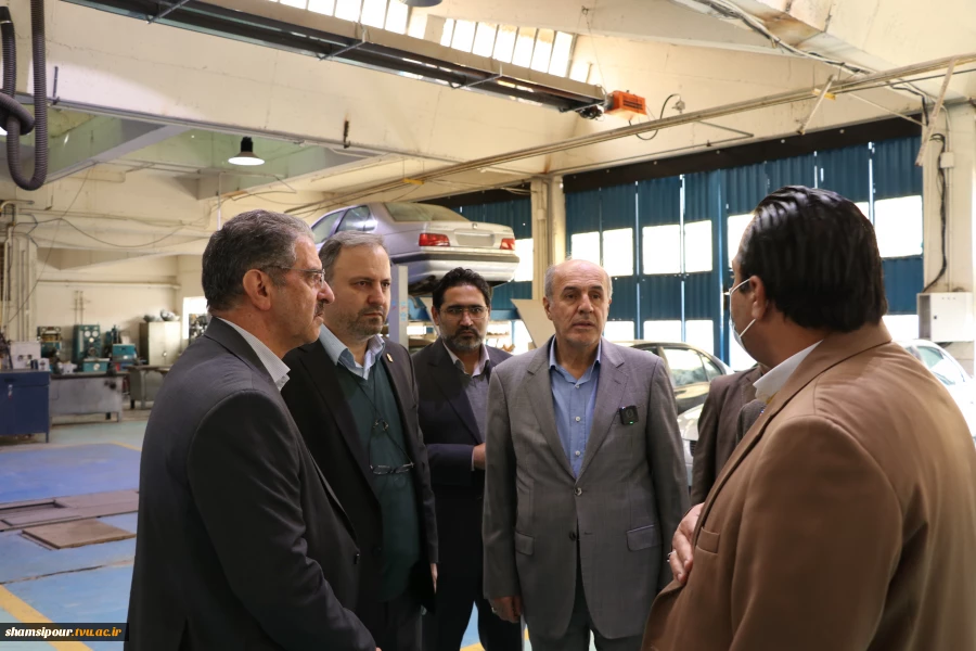 بازدید معاون وزیر علوم و رئیس سازمان امور دانشجویان از دانشگاه ملی مهارت (دانشکده ملی مهارت انقلاب اسلامی تهران) 8