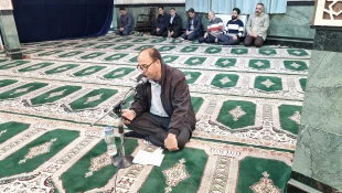 برگزاری مراسم معنوی زیارت عاشورا در دانشکده شهید شمسی پور 6