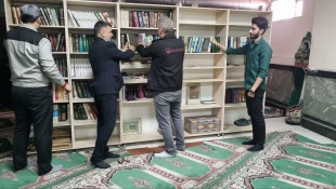 مراسم غبارروبی نمازخانه دانشکده شهید شمسی پور 7