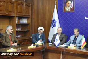 با حضور معاون آموزشی، معاون فرهنگی و دانشجویی و مسئول نهاد مقام معظم رهبری(مدظله) در دانشگاه ملی مهارت کشور؛
 مراسم تکریم و معارفه سرپرست دانشگاه ملی مهارت واحد استانی تهران و دانشکده فنی انقلاب اسلامی برگزار شد 10