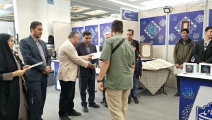 حضور فعال دانشکده شهید شمسی‌پور دراولین روز بازگشایی سی و‌ سومین نمایشگاه بین المللی قرآن کریم 14