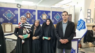 حضور فعال دانشکده شهید شمسی‌پور دراولین روز بازگشایی سی و‌ سومین نمایشگاه بین المللی قرآن کریم 19