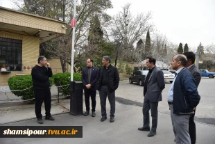 بازدید رئیس دانشگاه ملی مهارت از ساختمان‌های آسیب دیده دانشکده ولیعصر 10